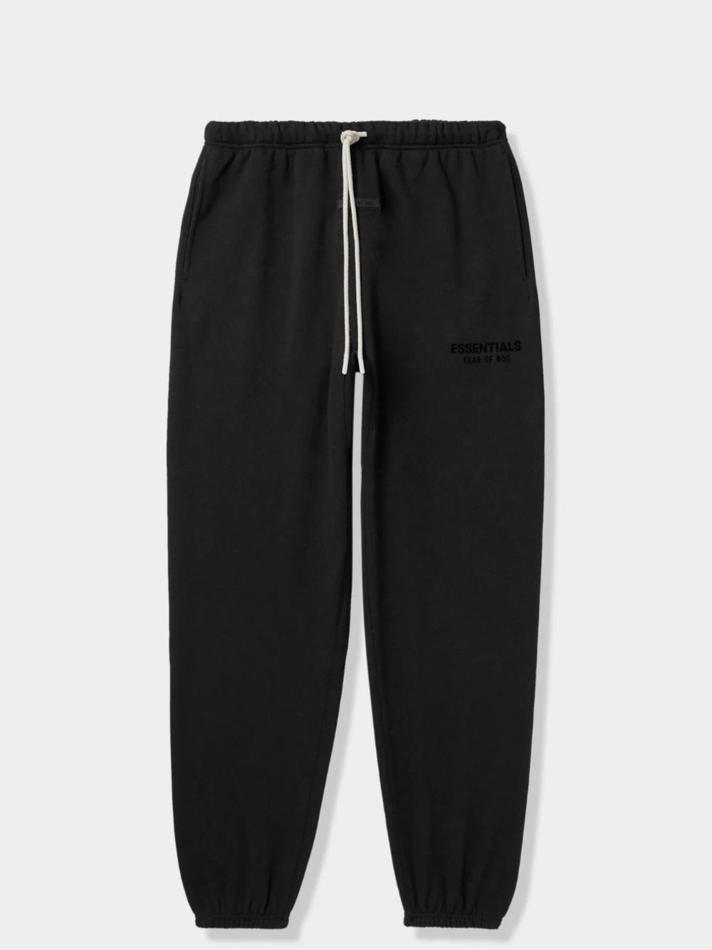 Fear Of God Essentials Jet Black Sweatpants (FW23)